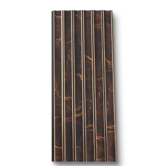 Panou decorativ, riflaj, polimer rigid, Naimeed D7632, Dimensiuni 270x12x0.55cm, Negru Bronz Panou decorativ, riflaj, polimer rigid, Naimeed D7632, Dimensiuni 270x12x0.55cm, Negru Bronz