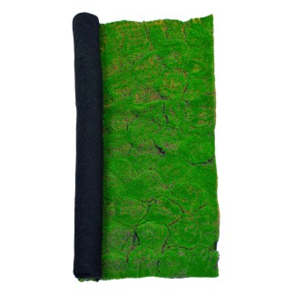 Covor muschi artificial de padure, Naimeed D6542, pentru decorare interioara sau exterioara, Verde, 1000x1000x20mm
