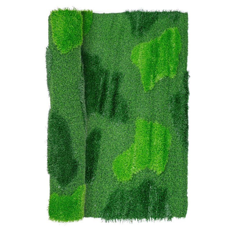 Covor gazon artificial, Naimeed D6544, pentru decorare interioara sau exterioara, Verde, 1000x900x20mm Covor gazon artificial, Naimeed D6544, pentru decorare interioara sau exterioara, Verde, 1000x900x20mm