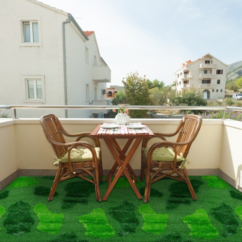 Covor gazon artificial, Naimeed D6544, pentru decorare interioara sau exterioara, Verde, 1000x900x20mm Covor gazon artificial, Naimeed D6544, pentru decorare interioara sau exterioara, Verde, 1000x900x20mm