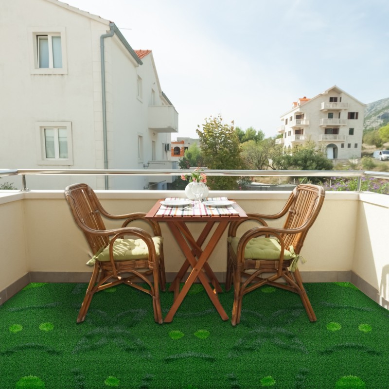 Covor gazon artificial, Naimeed D6546, pentru decorare interioara sau exterioara, Verde, 1000x900x20mm Covor gazon artificial, Naimeed D6546, pentru decorare interioara sau exterioara, Verde, 1000x900x20mm