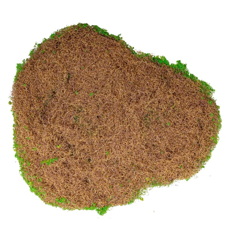 Set 3 muschi artificial de padure, Naimeed D6549, pentru decorare interioara sau exterioara, Verde, 50x3.5cm; 40x3.5cm; 30x3.5cm