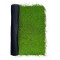 Covor muschi artificial de padure, Naimeed D6555, pentru decorare interioara sau exterioara, Verde, 1000x1000x30mm