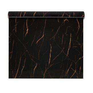 Rola panou autoadeziv, Naimeed D7366, design modern, 2.5mm grosime, 120x280cm, Negru