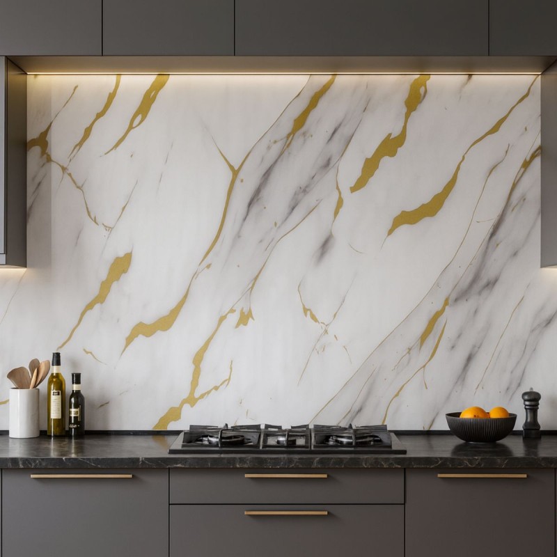 Rola panou autoadeziv, Naimeed D7389, design modern, 2.5mm grosime, 120x280cm, Alb Rola panou autoadeziv, Naimeed D7389, design modern, 2.5mm grosime, 120x280cm, Alb