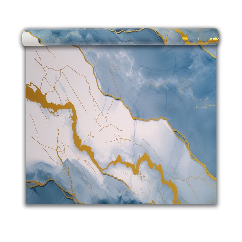 Rola panou autoadeziv, Naimeed D7391, design modern, 2.5mm grosime, 120x280cm, Albastru Rola panou autoadeziv, Naimeed D7391, design modern, 2.5mm grosime, 120x280cm, Albastru