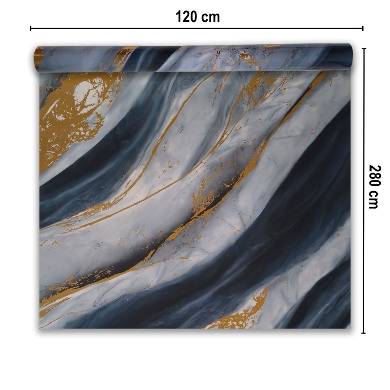 Rola panou autoadeziv, Naimeed D7406, design modern, 2.5mm grosime, 120x280cm, Multicolor Rola panou autoadeziv, Naimeed D7406, design modern, 2.5mm grosime, 120x280cm, Multicolor