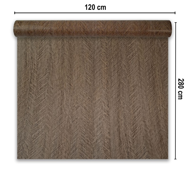 Rola panou autoadeziv, Naimeed D7412, design modern, 2.5mm grosime, 120x280cm, Maro Rola panou autoadeziv, Naimeed D7412, design modern, 2.5mm grosime, 120x280cm, Maro