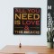 Tablou Metalic, All You Need, Stil Retro, Naimeed D29-AllYouNeed