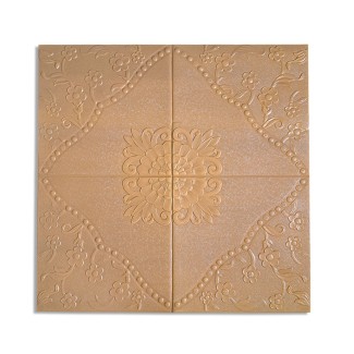 Tapet 3D Autoadeziv, design modern, rezistent la umezeala, usor de curatat, 70x70cm, Naimeed D3318, Caramel Tapet 3D Autoadeziv, design modern, rezistent la umezeala, usor de curatat, 70x70cm, Naimeed D3318, Caramel