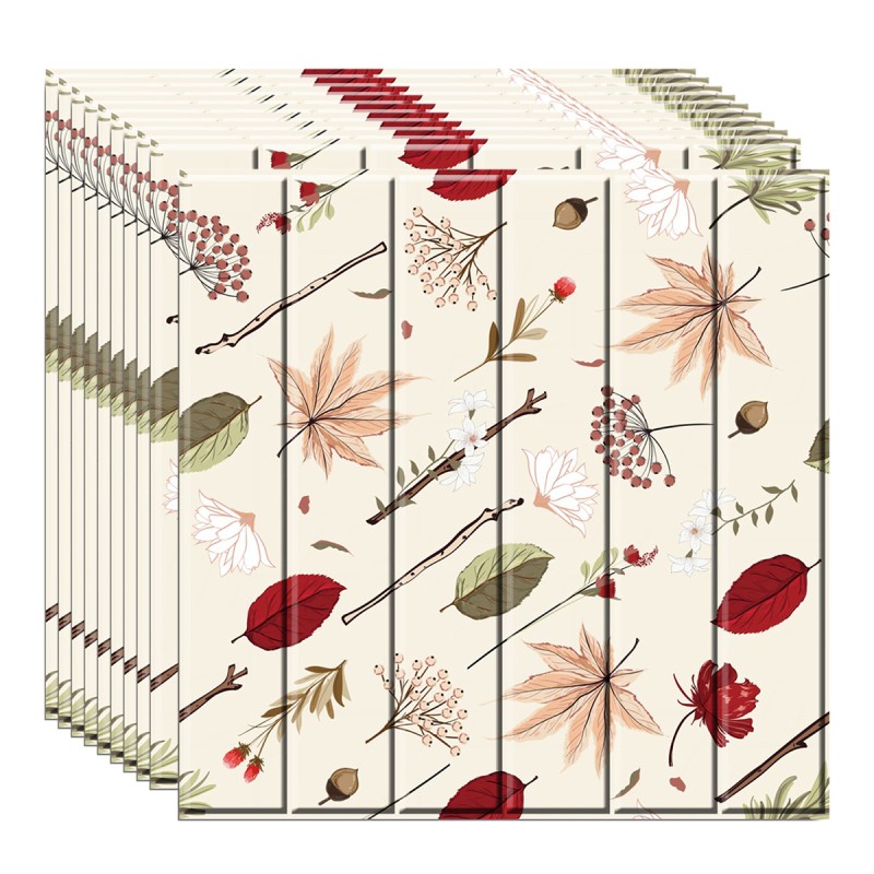 Set 10x Tapet 3D autoadeziv, design modern, usor de curatat, 70x70cm, Naimeed D3533 Set 10x Tapet 3D autoadeziv, design modern, usor de curatat, 70x70cm, Naimeed D3533