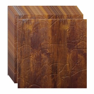 Set 10 x Tapet 3D autoadeziv, design modern, usor de curatat, 70x70 cm, Naimeed D3589