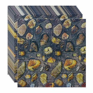 Set 10 x Tapet 3D autoadeziv, design modern, usor de curatat, 70x70 cm, Naimeed D3596 Set 10 x Tapet 3D autoadeziv, design modern, usor de curatat, 70x70 cm, Naimeed D3596
