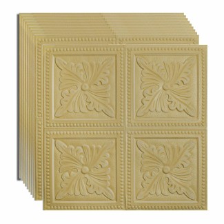 Set 10 x Tapet 3D autoadeziv, design modern, usor de curatat, 70x70cm, Naimeed D5563