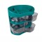 Organizator cosmetice, capac transparent, Naimeed D5317, 21x29x30cm, Verde