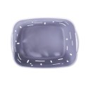 Set 3 cosuri depozitare, Naimeed D5341, D5342, D5343, plastic, 34x27x20 cm, 30x23x16 cm, 26x19x14 cm, Gri