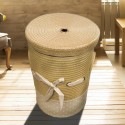 Cos Depozitare din Ratan, Model Impletit, Naimeed D832-XXL, 55L Cos Depozitare din Ratan, Model Impletit, Naimeed D832-XXL, 55L