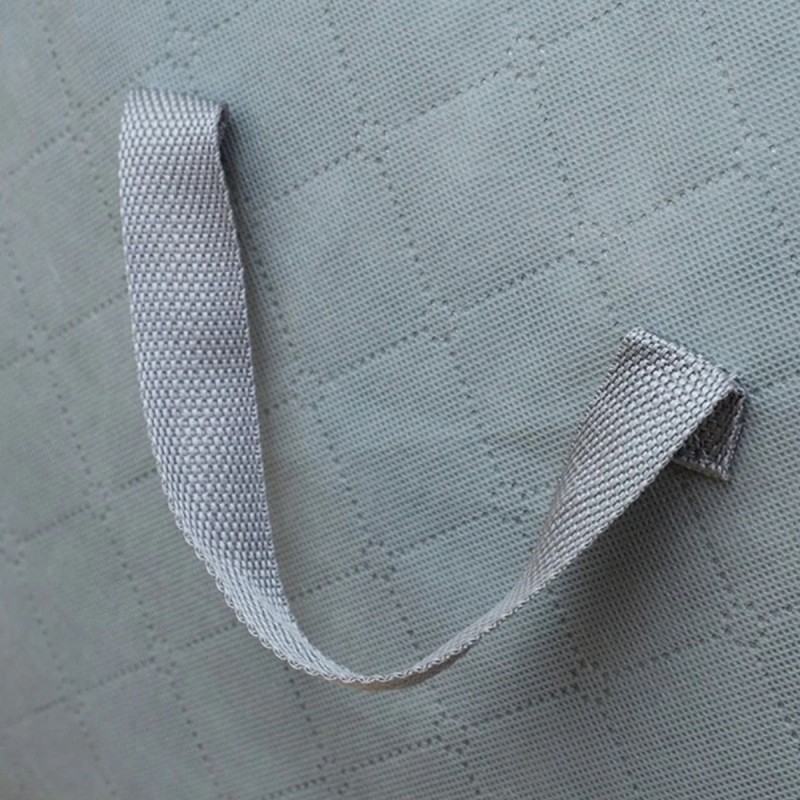 Organizator depozitare multifunctional, cu Fereastră Vizibilă, Închidere cu Fermoar, Naimeed D7690, 28x46x48cm, Gri