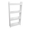 Raft multifunctional, 4 niveluri, Naimeed D5281, Alb, 56x18x115cm