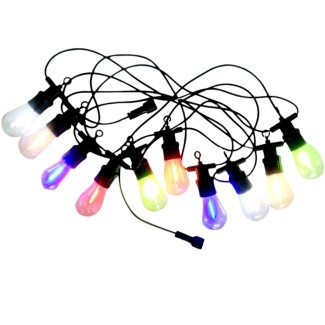 Ghirlanda luminoasa, decorativa, interconectabila, Naimeed D6082, 5m, 10 Becuri LED, Lumina Multicolor
