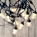 Ghirlanda luminoasa, solara, decorativa, interconectabila, Naimeed D6083, 5m, 10 Becuri LED, Lumina Alb Cald