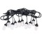 Ghirlanda luminoasa, decorativa, interconectabila, Naimeed D6085, 5m, 10 Becuri LED, Lumina Alb Cald