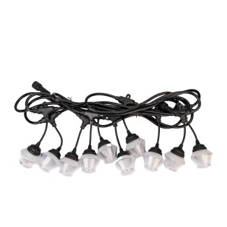 Ghirlanda luminoasa, decorativa, interconectabila, Naimeed D6090, 5m, 10 Becuri LED, Lumina Multicolor