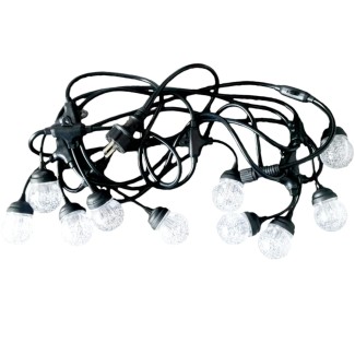 Ghirlanda luminoasa, decorativa, interconectabila, Naimeed D6101, 5m, 10 Becuri LED, Lumina Alb Cald