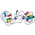 Ghirlanda luminoasa, decorativa, interconectabila, Naimeed D6110, 5m, 10 Becuri LED, Lumina Multicolor