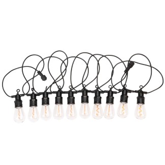 Ghirlanda luminoasa, solara, decorativa, interconectabila, Naimeed D6116, 5m, 10 Becuri LED, Lumina Alb Rece