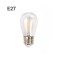 Set 10 becuri LED E27, un filament 1W, 220V, pentru ghirlanda, Naimeed D6129, Lumina Alb Cald