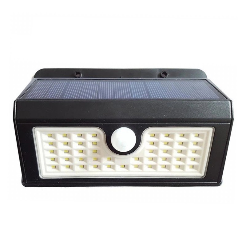 Lampa solara, cu senzor de miscare, lumina LED,  acumulator, Naimeed D4312, 52 LED-uri