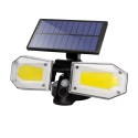 Lampa solara, cu senzor de miscare, lumina LED,  acumulator, Naimeed D4318, COB 130 LED-uri