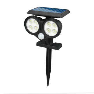 Lampa solara, cu senzor de miscare, lumina LED,  acumulator, Naimeed D4336, 48 LED-uri