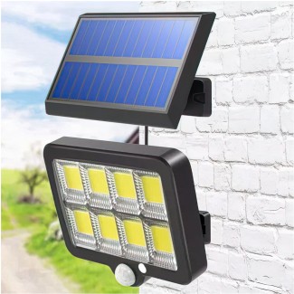 Lampa solara, cu senzor de miscare, lumina LED,  acumulator, Naimeed D4345, COB 160 LED-uri