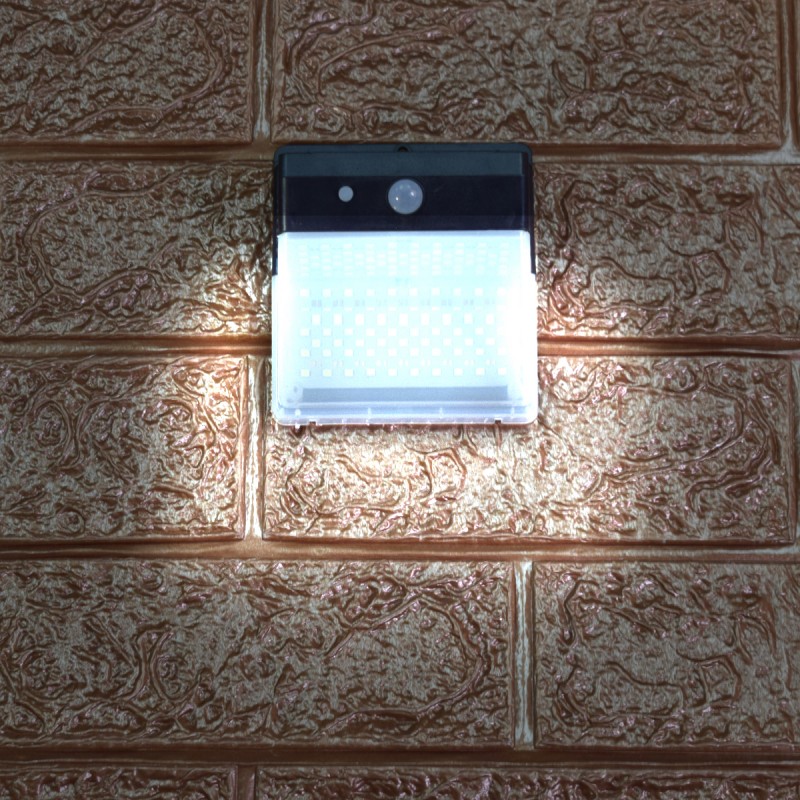 Lampa solara, cu senzor de miscare, lumina LED, acumulator, Naimeed D4353, 136 LED-uri