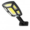 Lampa solara, cu senzor de miscare, telecomanda, lumina LED,  acumulator, Naimeed D4356, COB 151 LED-uri