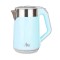 Fierbator apa, Sokany SK-0702, 2400W, capacitate 2.3L, control temperatura, indicator luminos, Blue