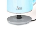 Fierbator Alizz SK-0702, 1800W, capacitate 2.3L, control temperatura, indicator luminos, Blue