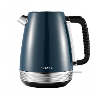 Fierbator apa, Sokany SK-1035, 2000W, capacitate 1.7L, control temperatura, indicator luminos, Blue Fierbator apa, Sokany SK-1035, 2000W, capacitate 1.7L, control temperatura, indicator luminos, Blue
