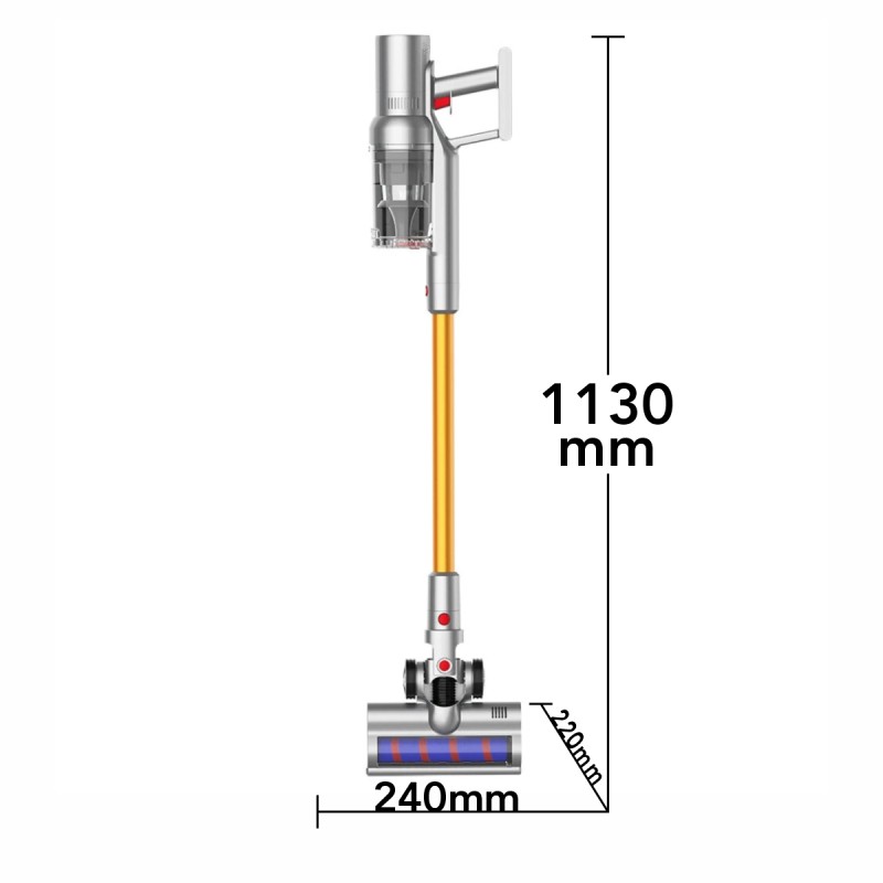 Aspirator Vertical Inteligent Liectroux i10(D6813), ecran LED, autonomie 45 de minute, capacitate 1.1L, 1130x240x220mm, Gri Aspirator Vertical Inteligent Liectroux i10(D6813), ecran LED, autonomie 45 de minute, capacitate 1.1L, 1130x240x220mm, Gri