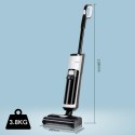 Aspirator Vertical cu mop, Inteligent Liectroux i7PRO(D6820), ghid vocal, autonomie 35 de minute, rezervor de apa murdara 800ml, rezervor apa curata 600ml, 1150x280x210mm,  Negru