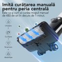Aspirator Vertical cu mop, Inteligent Liectroux i7PRO(D6820), ghid vocal, autonomie 35 de minute, rezervor de apa murdara 800ml, rezervor apa curata 600ml, 1150x280x210mm,  Negru