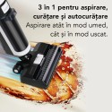Aspirator Vertical cu mop, Inteligent Liectroux i7PRO(D6820), ghid vocal, autonomie 35 de minute, rezervor de apa murdara 800ml, rezervor apa curata 600ml, 1150x280x210mm,  Negru