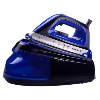 Statie de calcat cu  abur Sokany SK-188, 2400W, 1.2L, Albastru Statie de calcat cu  abur Sokany SK-188, 2400W, 1.2L, Albastru