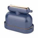 Fier de calcat pentru voiaj, Sokany SK-3064, talpa ceramica, jet de abur, 1000W, 70ml, Blue Fier de calcat portabil Sokany SK-3064, talpa ceramica, jet de abur, 1000W, 70ml, Blue