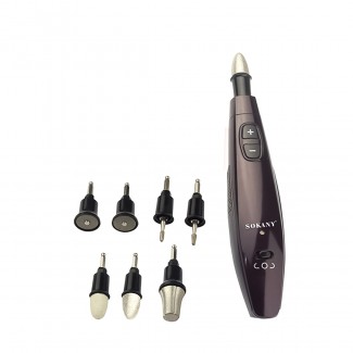 Freza unghii Semiprofesionala Sokany HC-383, 7 capete, Negru Freza unghii Semiprofesionala Sokany HC-383, 7 capete, Negru