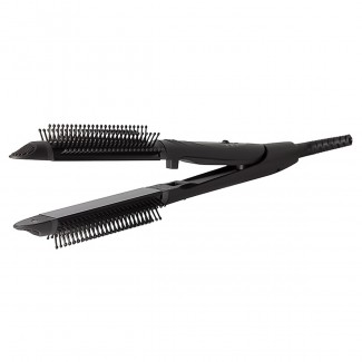 Placa pentru indreptat si ondulat parul Sokany 029, 200 grade, invelis ceramic, Negru