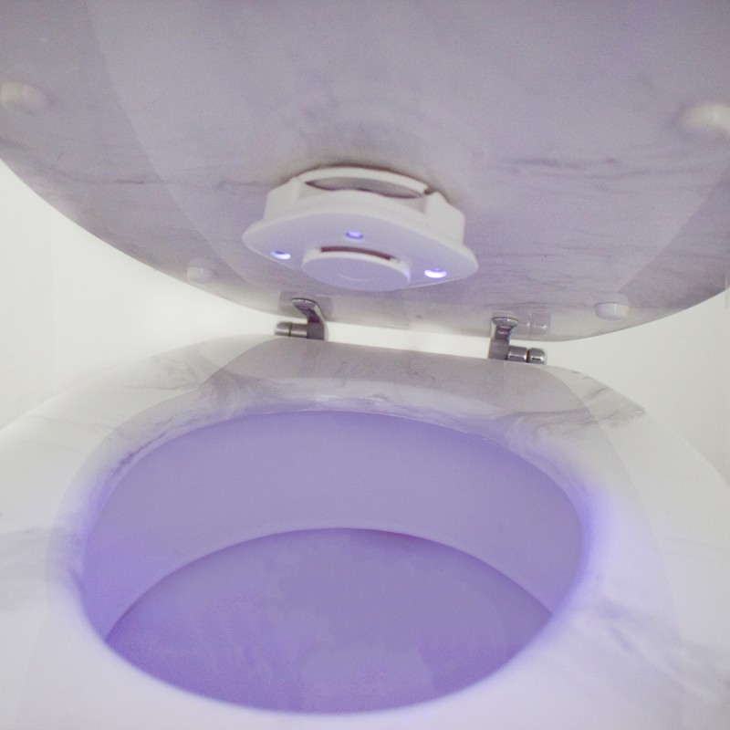 Sterilizator UV pentru vasul de toaleta, Naimeed D5129, Alb