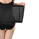 Corset modelator, Naimeed D5136, marimea XXXL, elegant, inchidere pe 6 randuri, Negru